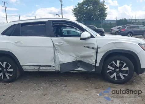 2020 Volkswagen Atlas Cross Sport 2.0T Se from USA, damaged, VIN 1V24C2CA8LC207651